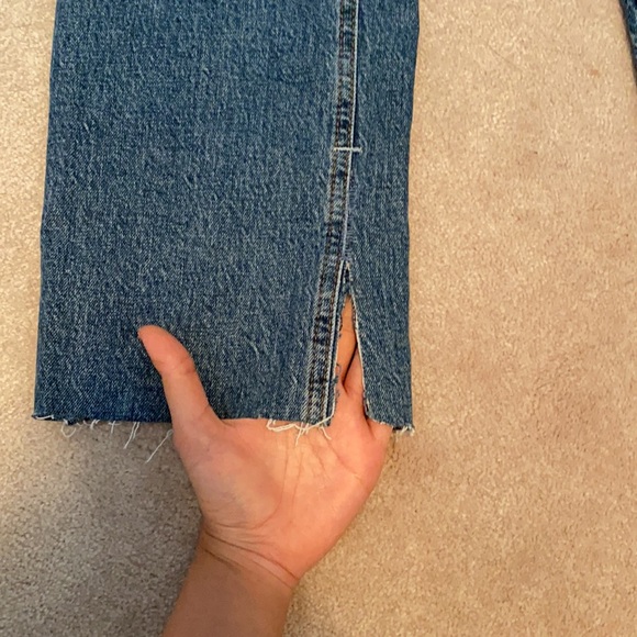 ZARA slim flare high rise jeans - Picture 4 of 5